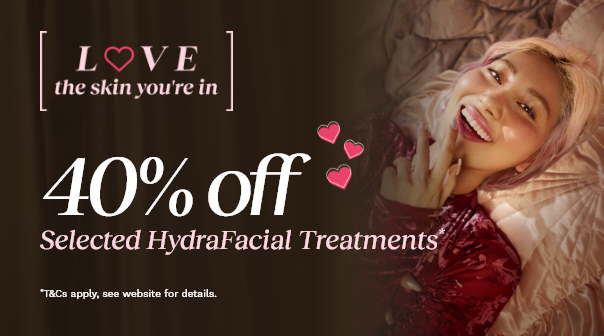 40% off HydraFacial Treatments*